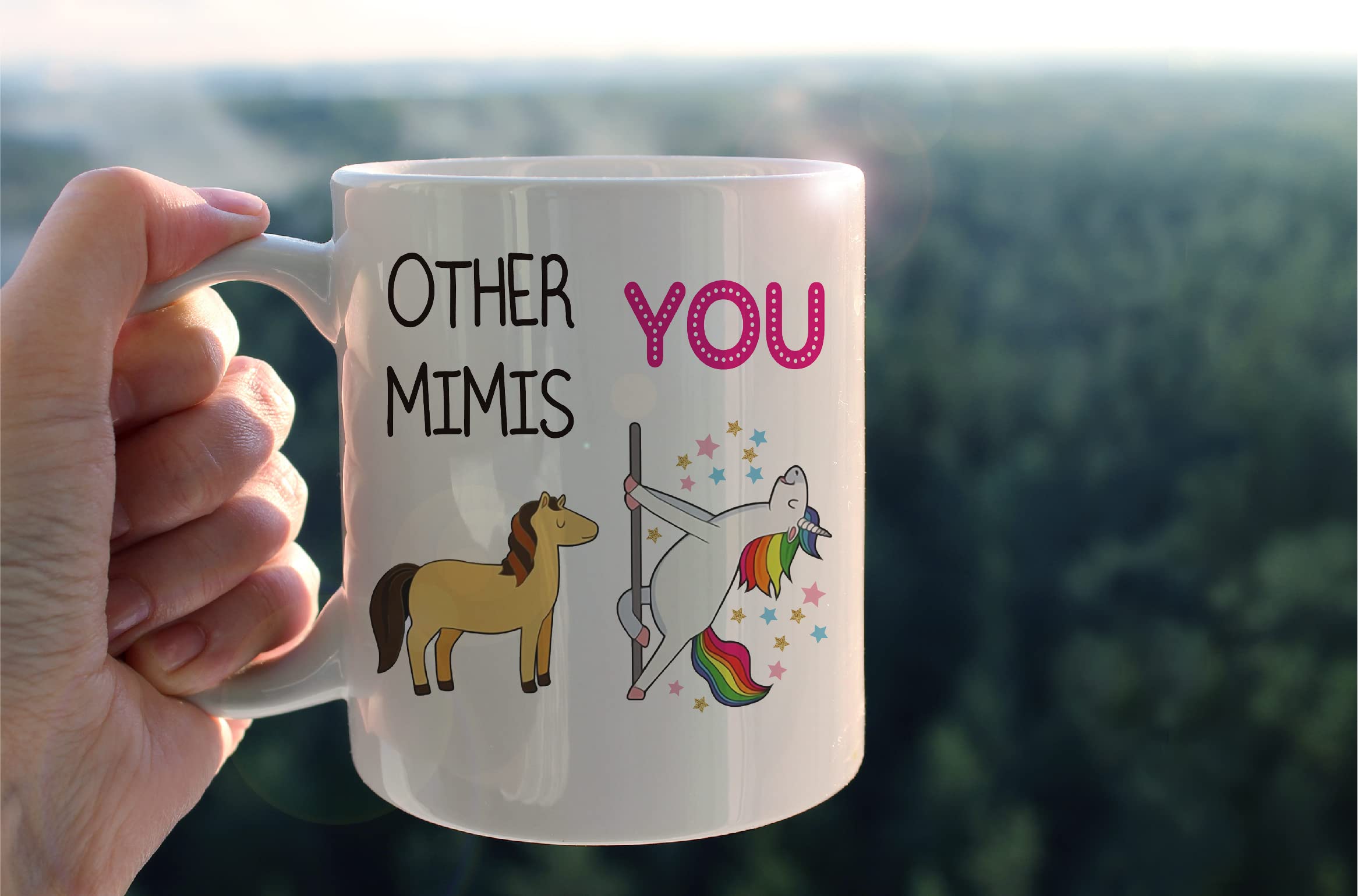 Funny “Best Mimi Ever” Coffee Mug - 11oz Ceramic Tea Cup, Gift For Grandma, Mom, Aunt, Mother’s Day & Birthdays