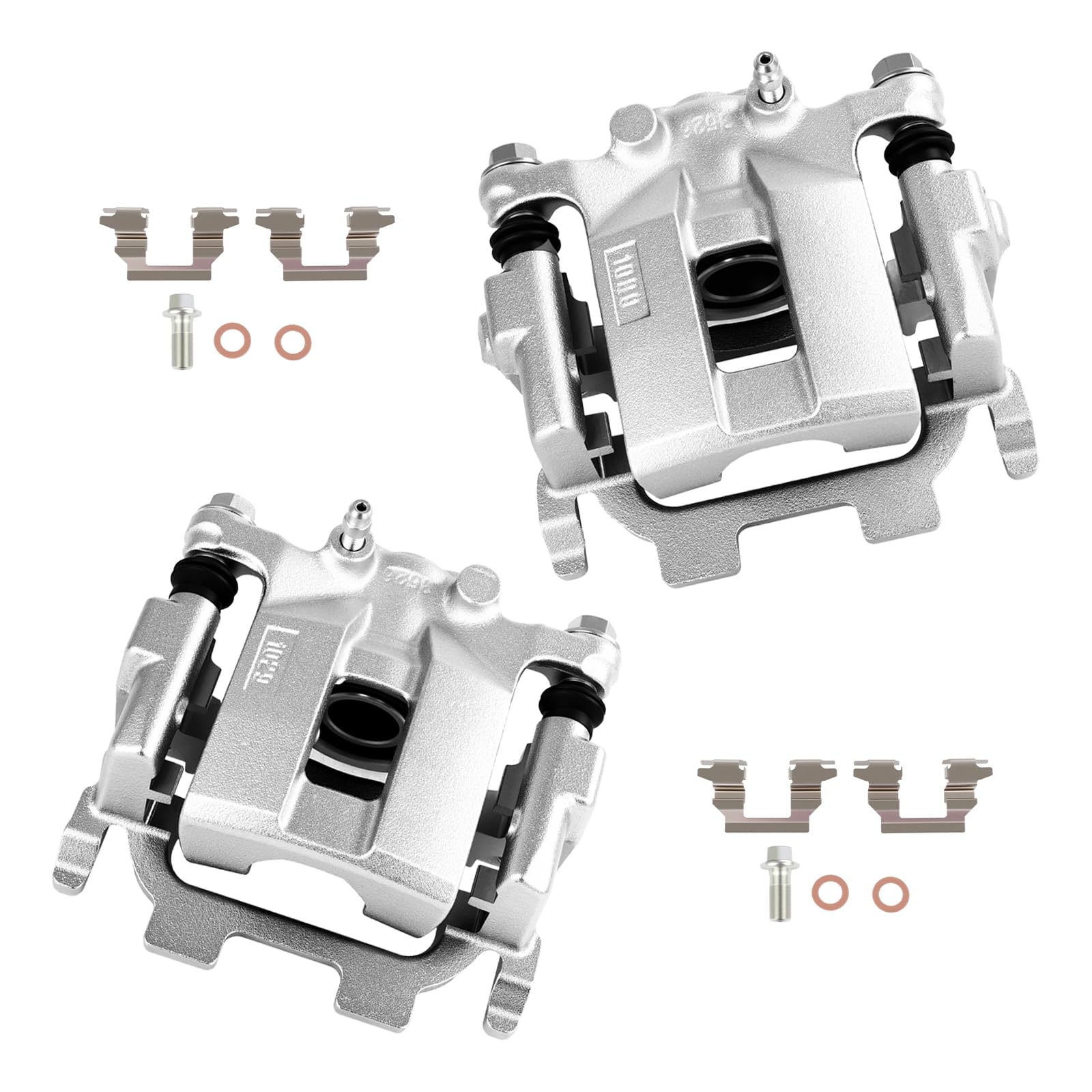 cciyu Rear Left &amp; Right Disc Brake Calipers With Bracket 19B6240 19B6241