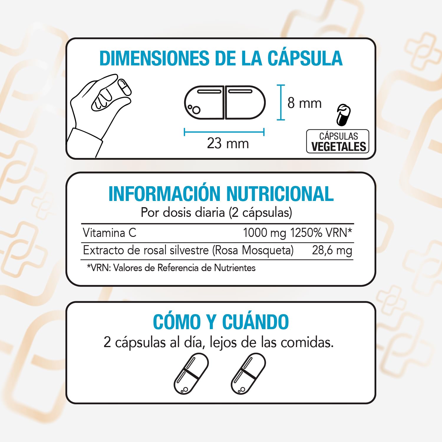 Vitamina C Liposomal 1000mg Con Rosa Mosqueta PiùLife, 360 Cápsulas | 6 Meses De Suministro, Suplemento Para Reforzar El Sistema Inmunológico, Energía, Alta Absorción Y Tolerancia
