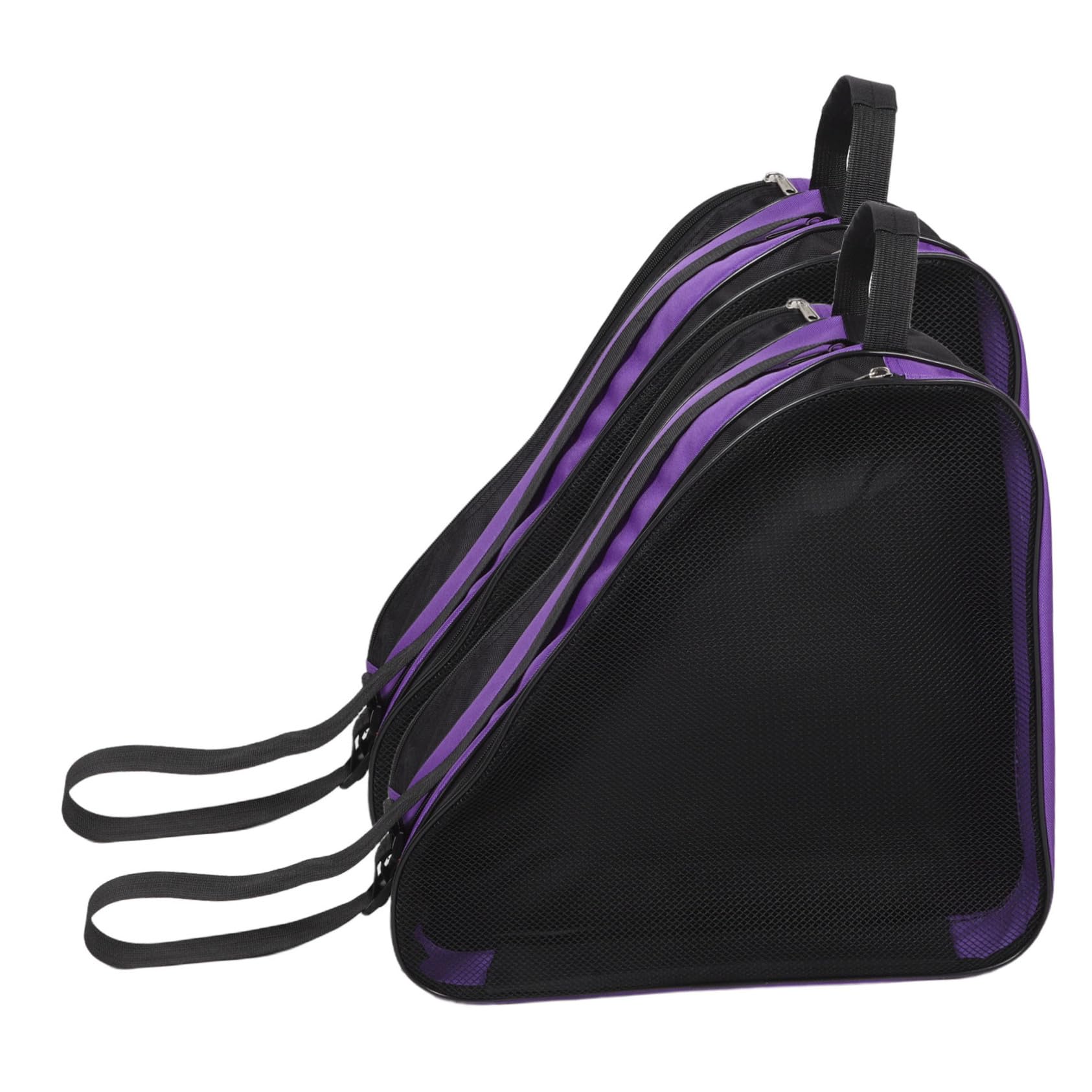 Toddmomy 2pezzi Borsa Per Pattini Da Ghiaccio Per Ragazze Grande Capacità Con Scomparti Multipli Leggera e Portatile Per Pattinaggio Artistico e Trasporto Di Attrezzatura