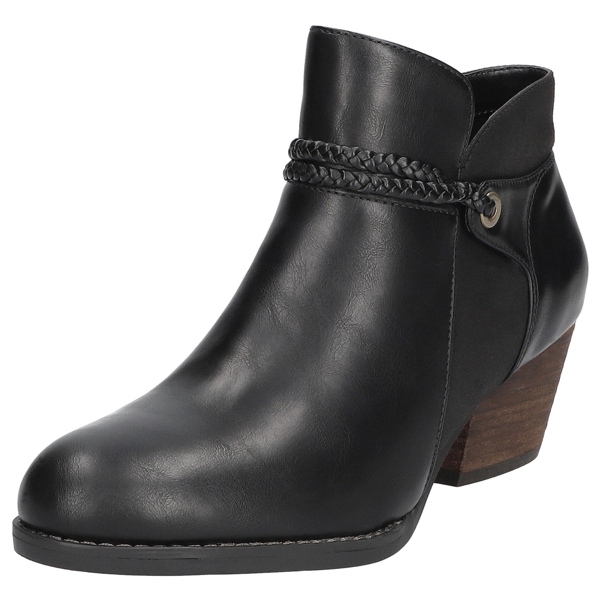 Bella Vita Women's Audrina Boots, Black, 4.5 UK