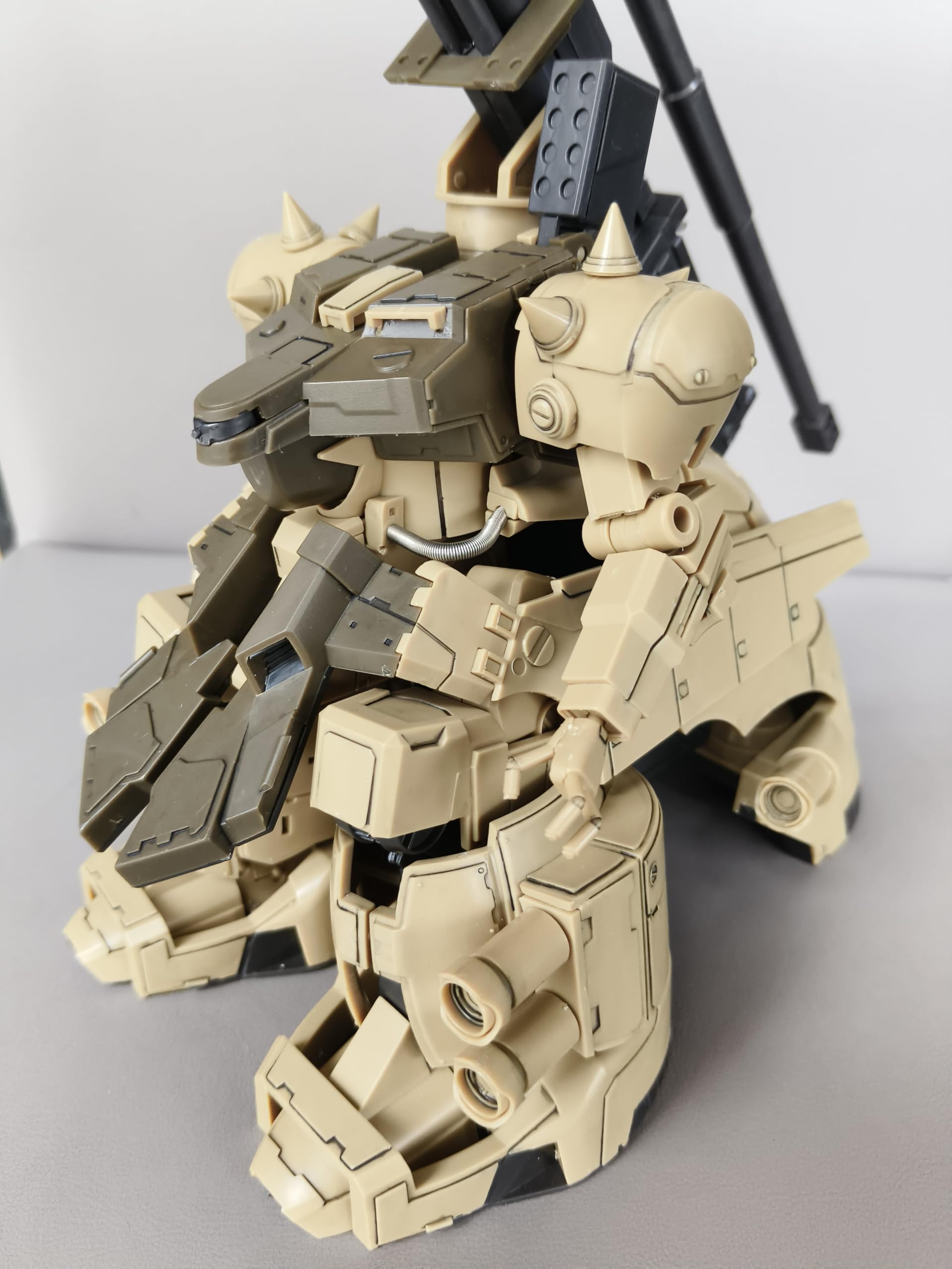 Amazon | MOTOR KING 1/100 YMS-16M ザメル 砂漠カラー 未組立