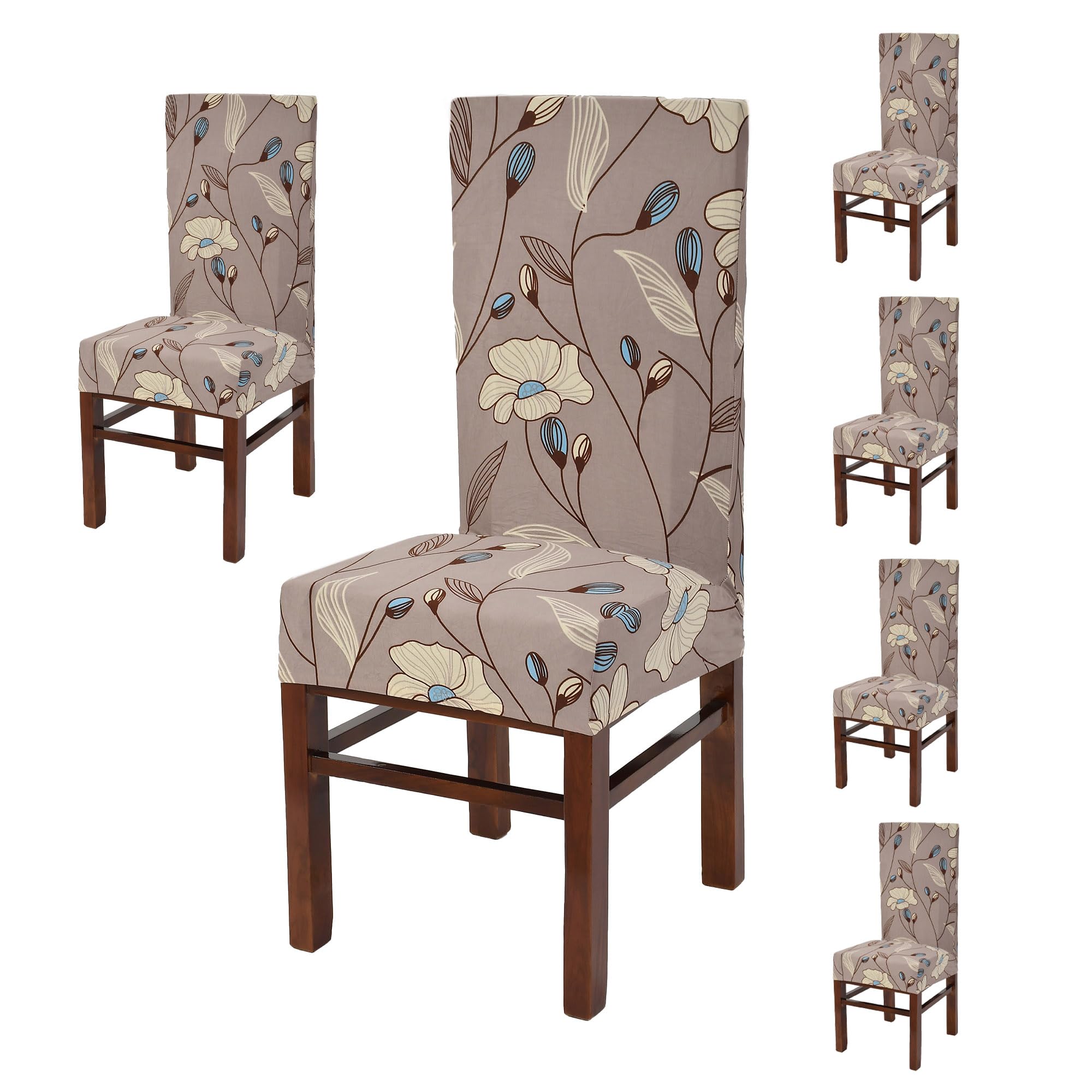 See full amazon price history chart for Yellow Weaves Elastic Stretchable Dining Chair Cover, Removable Washable Elastic Floral Printed Dining Chair Covers (Set of 6, Donkey Brown) Yellow Weaves Elastic Stretchable Dining Chair Cover, Removable Washable Elastic Floral Printed Dining Chair Covers (Set of 6, Donkey Brown) (B0D97KH3JN) Amazon Price History, Amazon Price Tracker