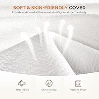 Vista 4 de Sweetnight Tri Folding Mattress - 4-inch Foldable Mattress with a Collapsible and Washable Cover Medium-Firm with Non-Slip Design Suitable for