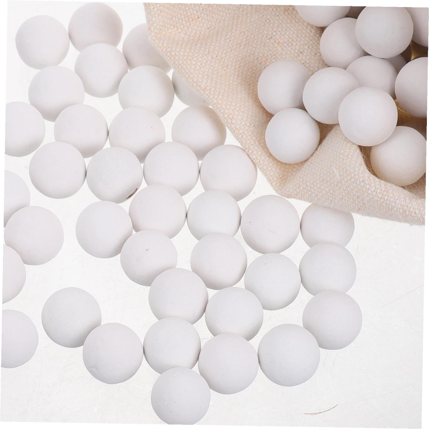 Pesas Para Tartas De Cerámica Reutilizables 500 g Piedra Natural Para Hornear Uniformemente Masas Crujientes Accesorio Para Horno Doméstico Bolsa De Tela