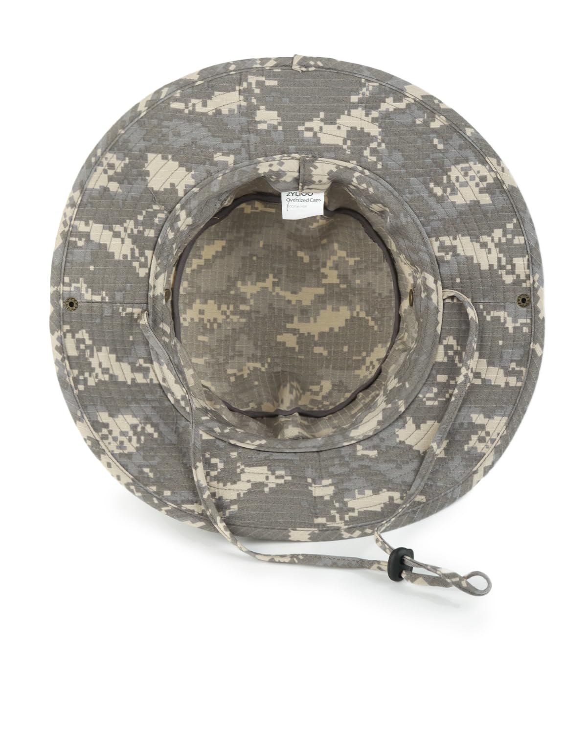 Feng Shui， Chapeaux de Soleil Boonie UV XXL, Chapeau Tactique Militaire pour Grosses têtes, Grands Chapeaux de Chasse Safari Bush Jungle pour randonnée Camping