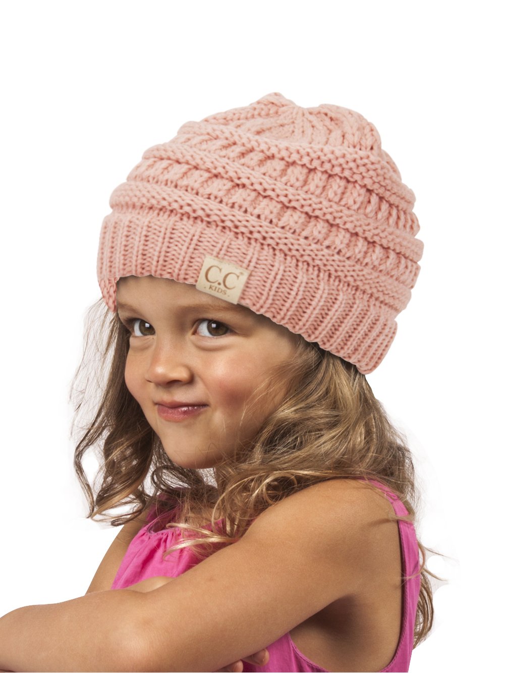 Gravity Threads CC Kids Soft Beanie - India Pink