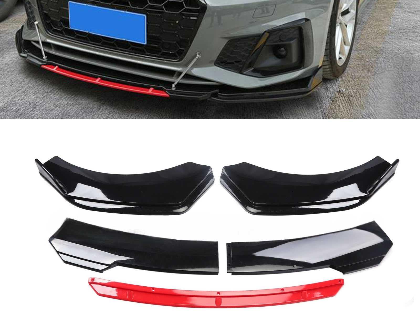 Amazon | トヨタ プリウス 50系 適用 フロント バンパー リップ