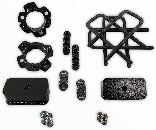 705076-Kit de elevación delantera y trasera de 2 pulgadas compatible con Nissan Frontier (2022-2025) 2WD y 4wd, incluido Pro4x 4x4 (4wd)