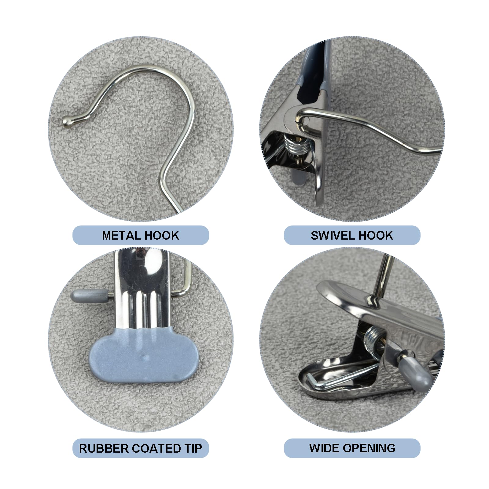 Gancio WENKO Mollette Clip Con Asola In Metallo Multicolore | Leroy Merlin - 14