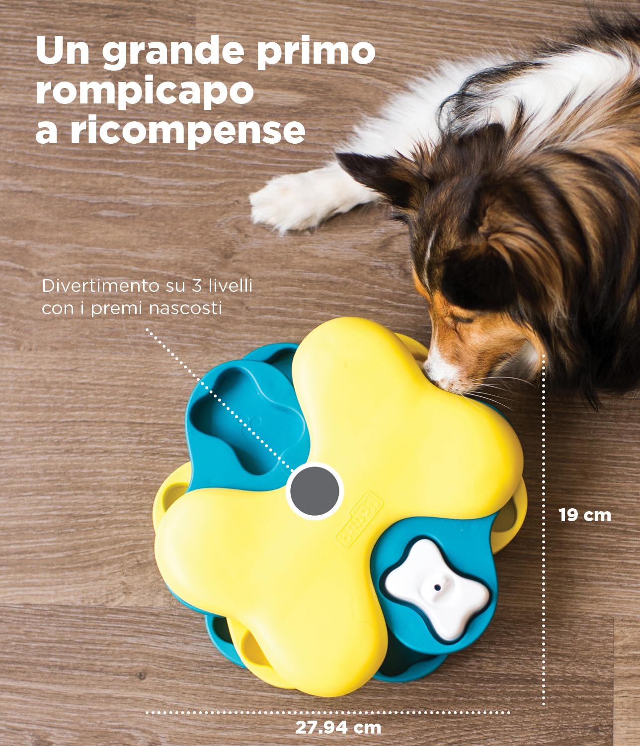 Nina Ottosson Outward Hound Dog Tornado interattivo rompicapo erogatore ricompense per cani