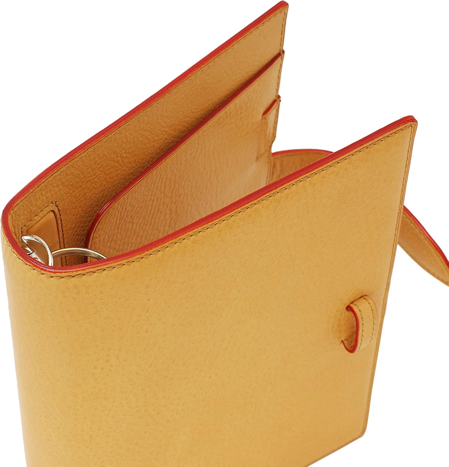 Brairio System Notebook Bible Minerva Box Ring Diameter 1.2 inches (30 mm) Belt Natural 589 40