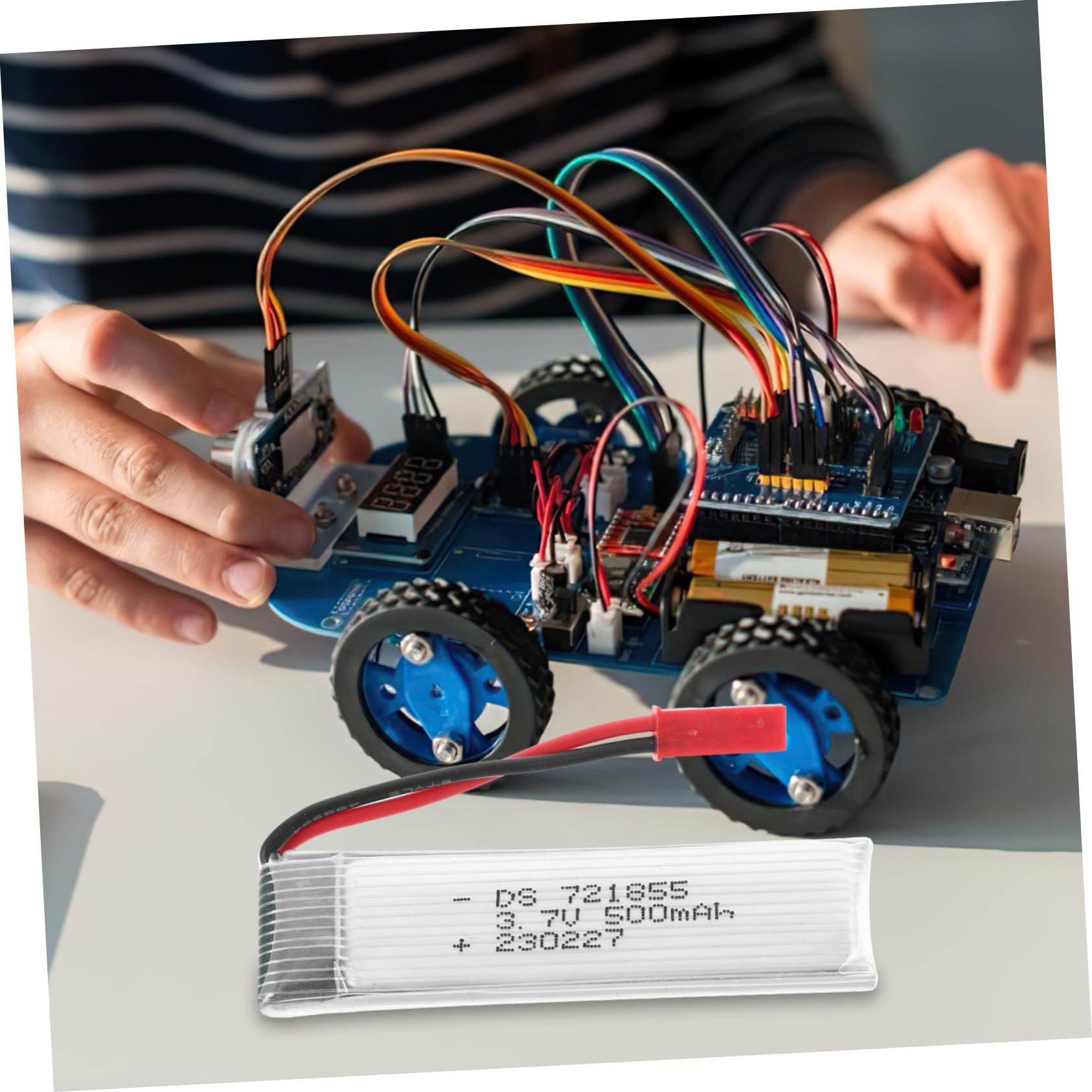2pezzi Batteria Lipo Ricaricabile Per Quadcopter Elevate Prestazioni e Sostituto Per Prolungato