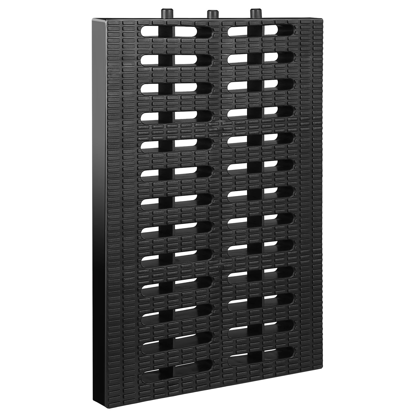 Sewroro Outdoor Drain Grate, Black Plastic Drain Cover Kitchen Trench Sewer Grate Cover for Water Flow Management, Garden Pavement Yard Patio, 31. 00x20. 00x2. 20cm