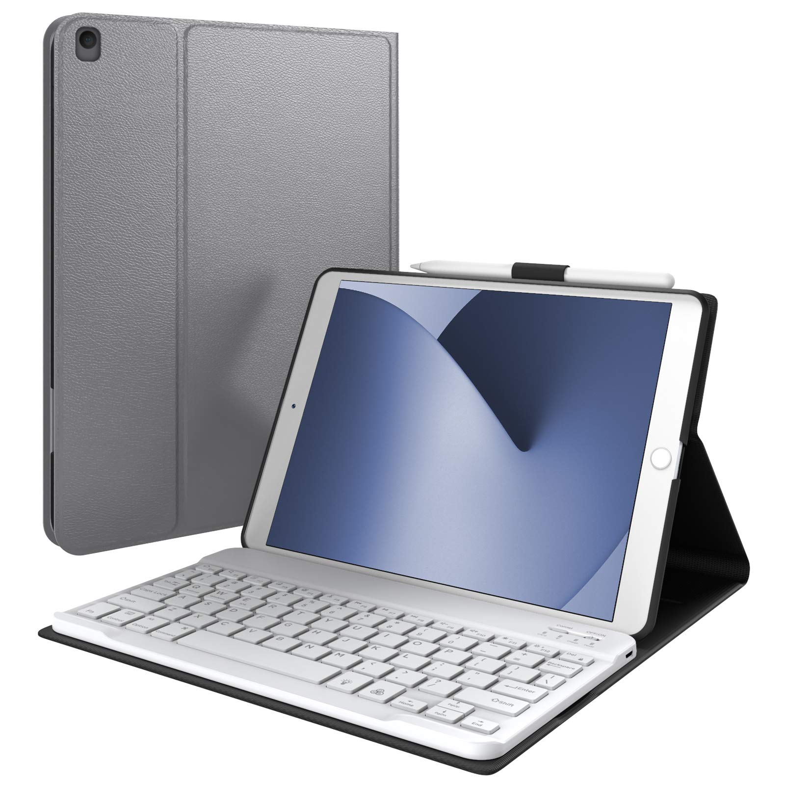 Amazon.com: iPad 7th Generation Case with Keyboard and Pencil