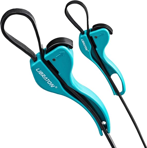 LIBRATON Strap Wrench, Universal Rubber Strap Wrench, 2PCS Adjustable Filter Strap Wrench Set