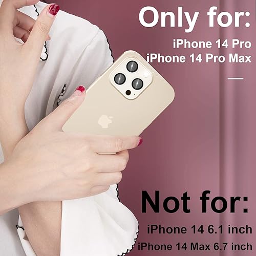 Miniatura 2 de Protector de lente de cámara para iPhone 14 ProiPhone 14 Pro Max, cubierta de vidrio de metal templado HD, accesorios de película, modo de disparo