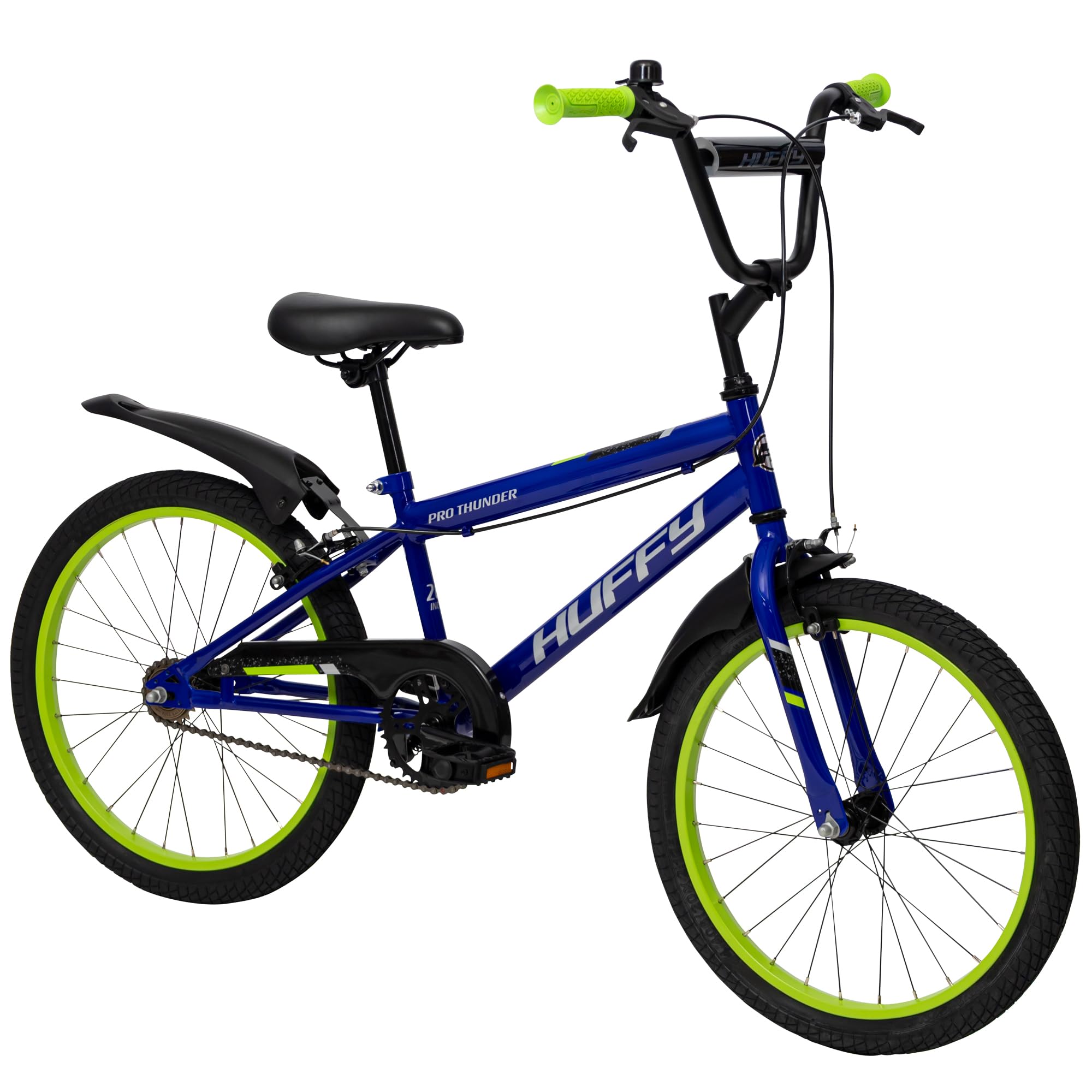 Huffy Pro Thunder 20 inch Kids Bike - Blue - Steel