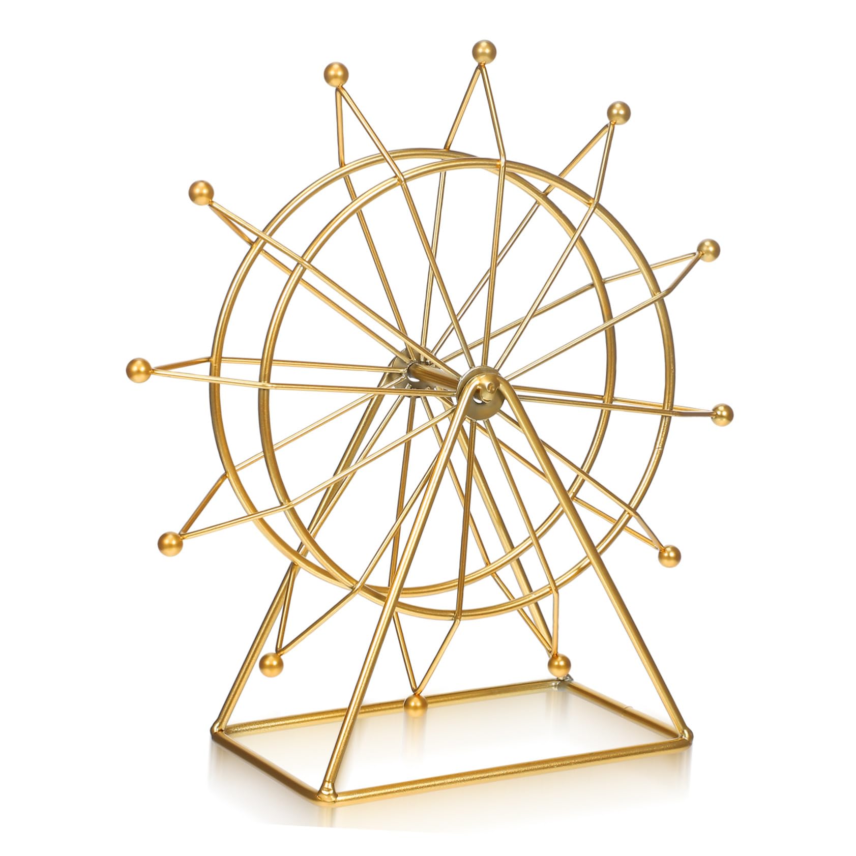 Décoration intérieure moderne pour bureau : rompez la monotonie avec cette grande roue dorée