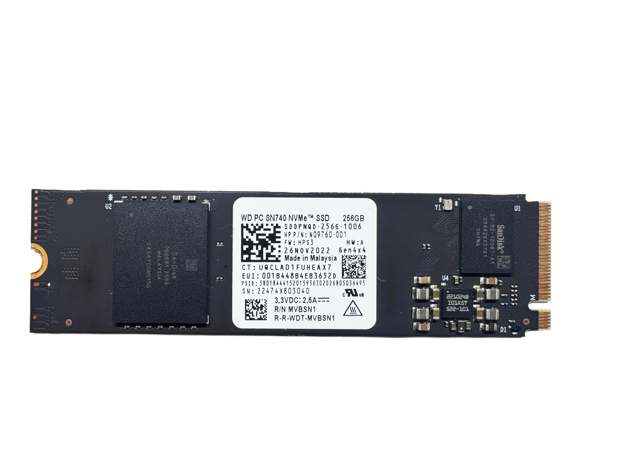 Amazon | 【整備済み品】WD PC SN740 256GB NVMe SSD SDDPNQD-256G