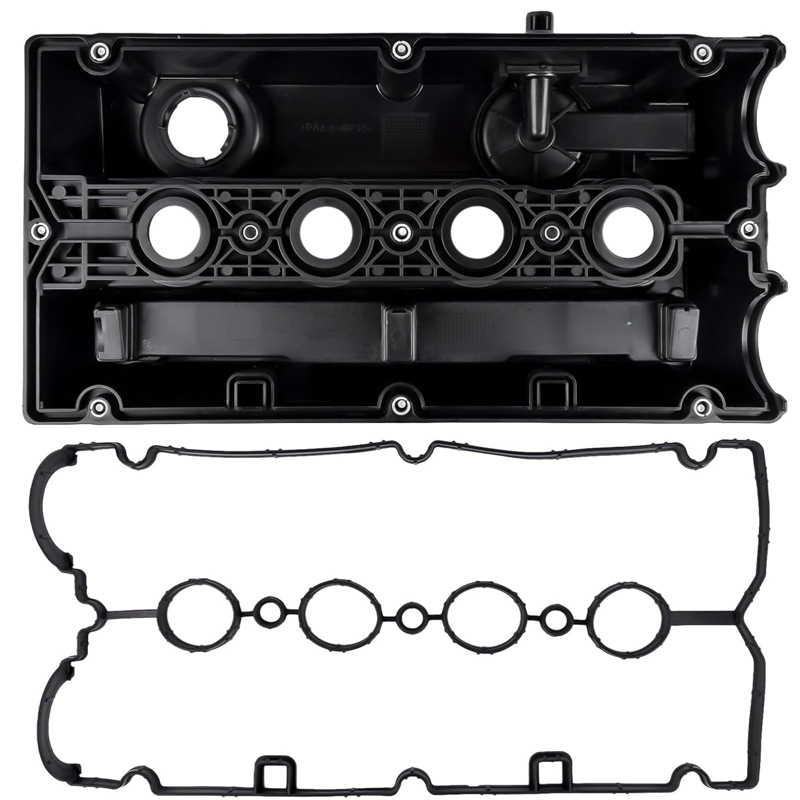 Hajus 1031003001 Ventildeckel Zylinderkopfhaube Dichtung Entlüftungsventil Verschluss 55556284 0650103 für Fiat Stilo Opel Astra G Astra H Meriva Vectra C Zafira A Zafira B 2000-2012 1.6L Benzin