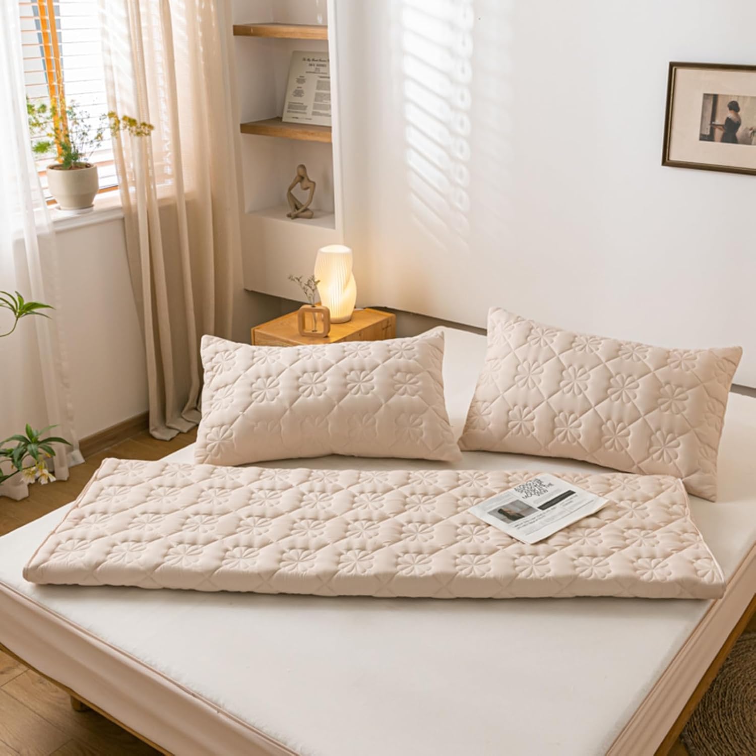 Zipped Mattress Protector ，Waterproof dust-Proof Mattress Cover，Soft Washable Breathable Full Encasement Cover，Customizable Premium Protector