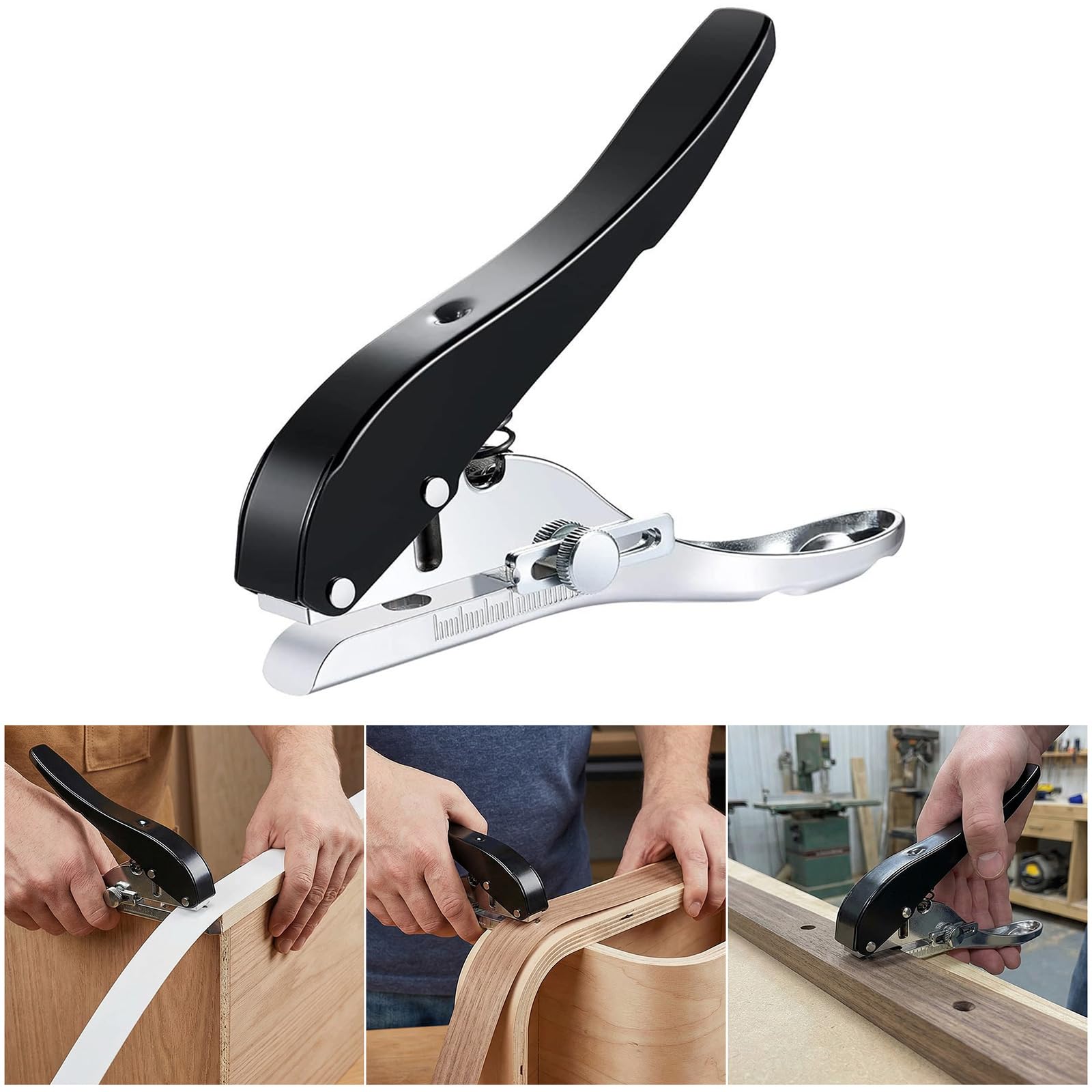 Punzonatrice a foro singolo per fori rotondi strumenti per carta bordata banda carta angolo strumento manuale riparazione mobili punzonatura strumento