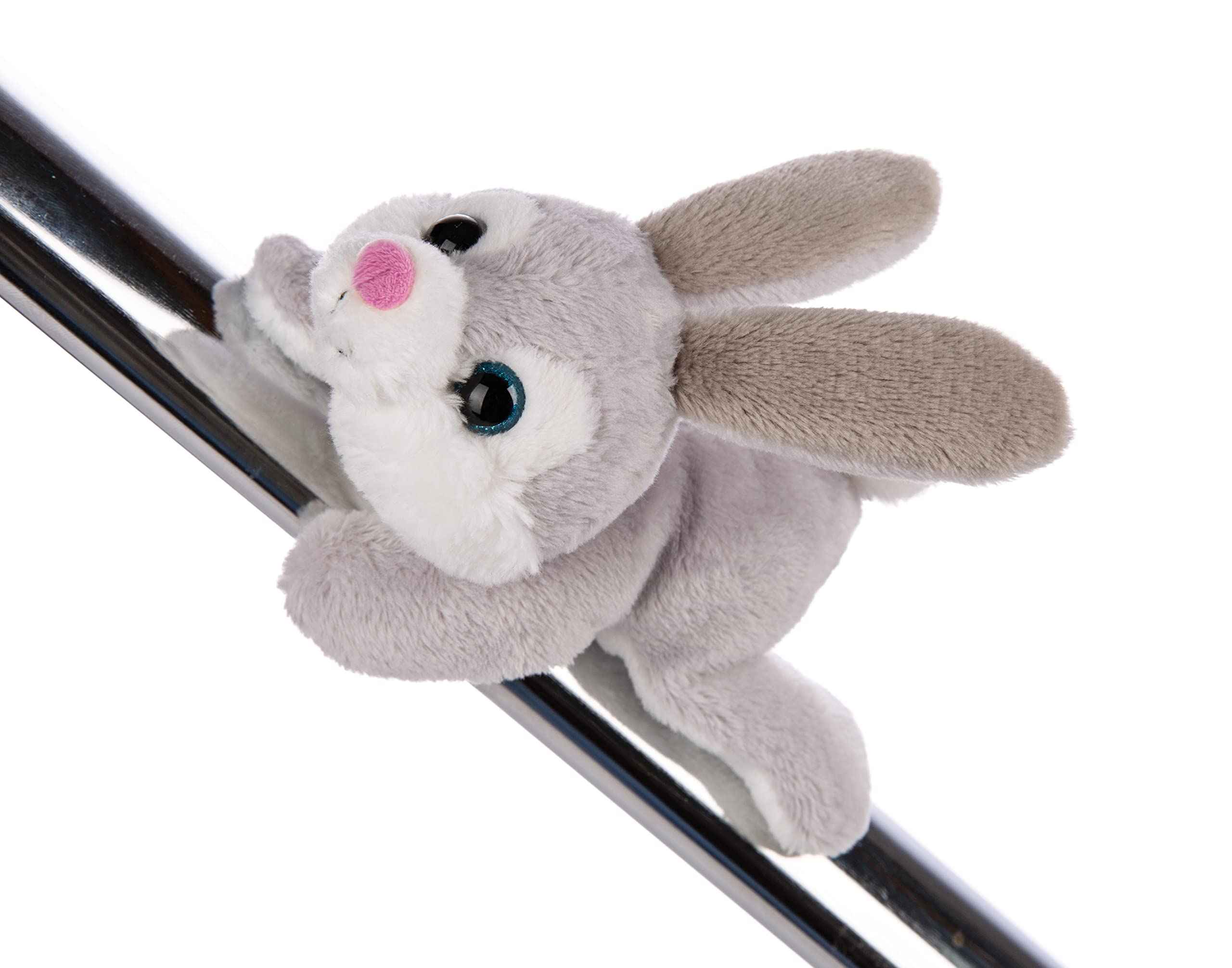 MagNICI lapin Fynn Fluffy 12 cm gris - Peluche durable avec aimant - animal magnétique pour réfrigérateur, tableau noir, élément métallique et beaucoup plus, superbe idée cadeau MagNICI lapin Fynn Fluffy 12 cm gris - Peluche durable avec aimant - animal magnétique pour réfrigérateur, tableau noir, élément métallique et beaucoup plus, superbe idée cadeau