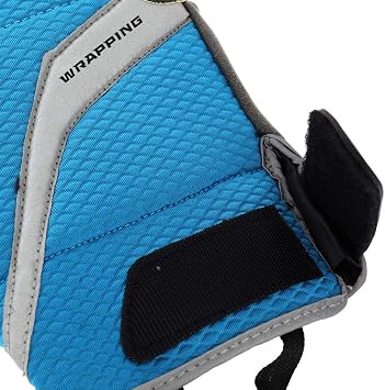 CUDA Wire Wrapping Durable Velcro Secured Fishing Gloves with Cut Resistant Padded Palms, Thumb and Index Finger Touchscreen Control