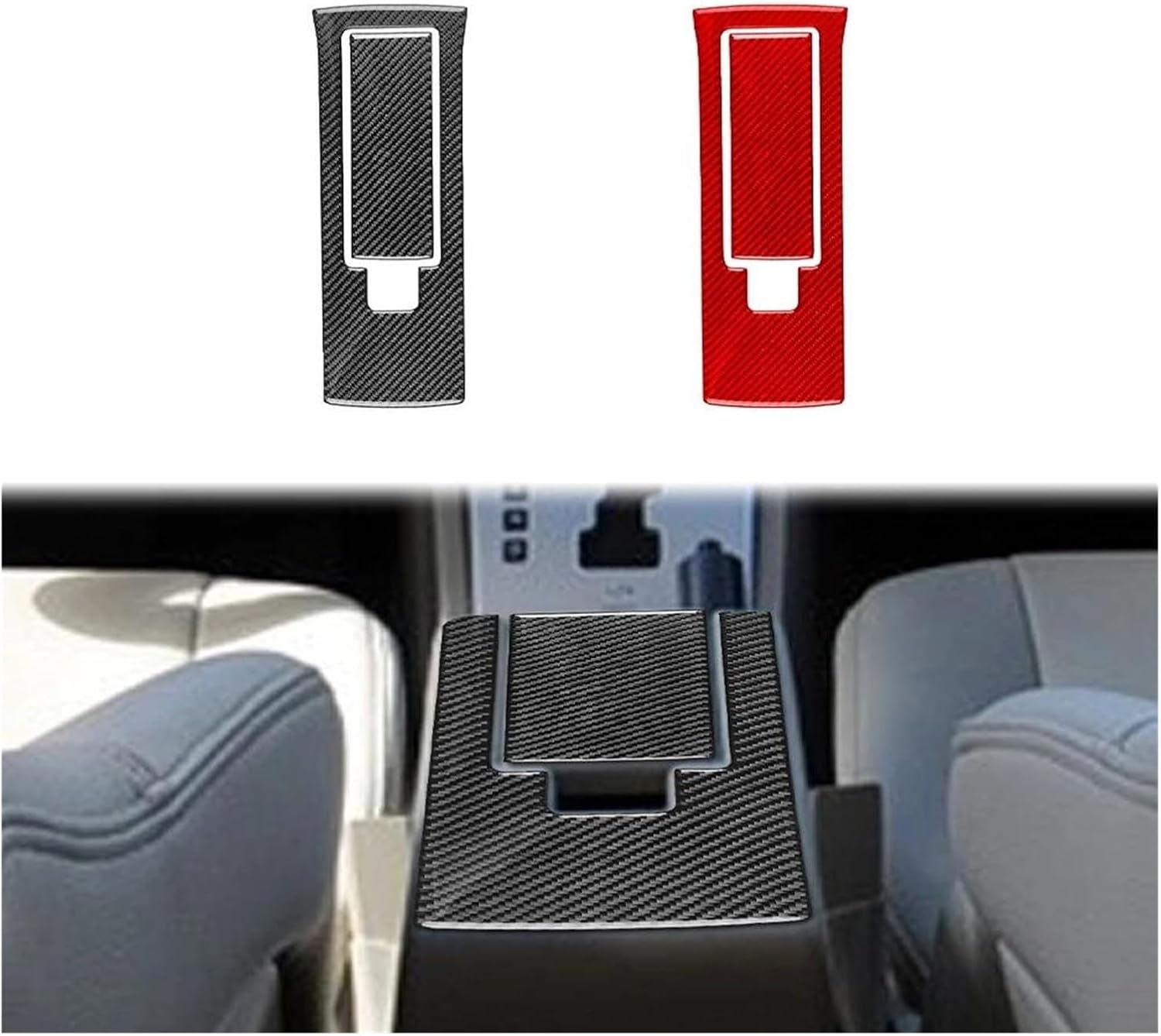 コンソールパネルトリム ダッジキャリバー 2007 2008 カーボンファイバー中央アームレストボックスパネルトリムカーインテリアア