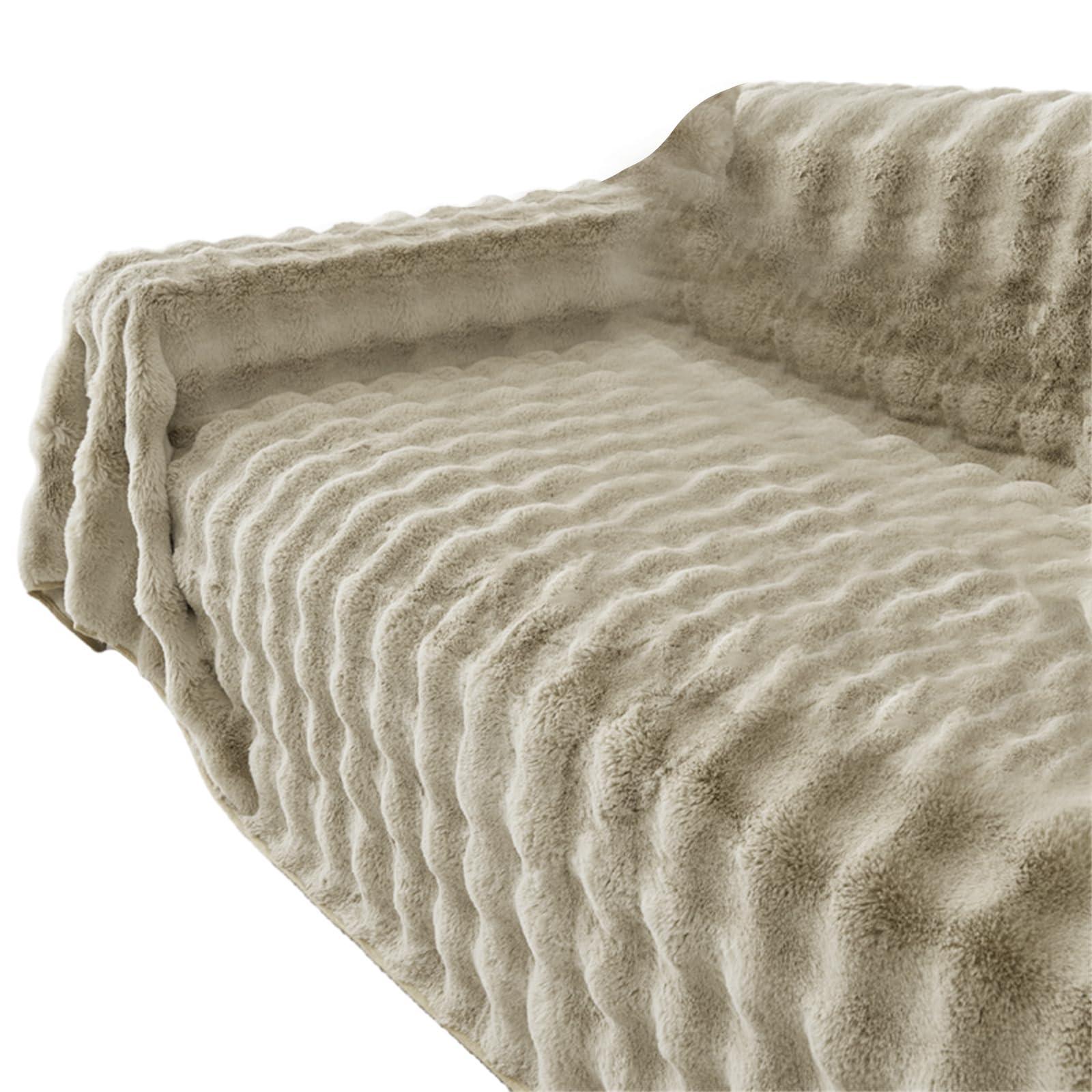 Elnwnnkc Fiber Sofa Blanket Autumn Winter Warm Thicked Couch Cover for Beds Soft Color Throw Blankets Warm Blanket
