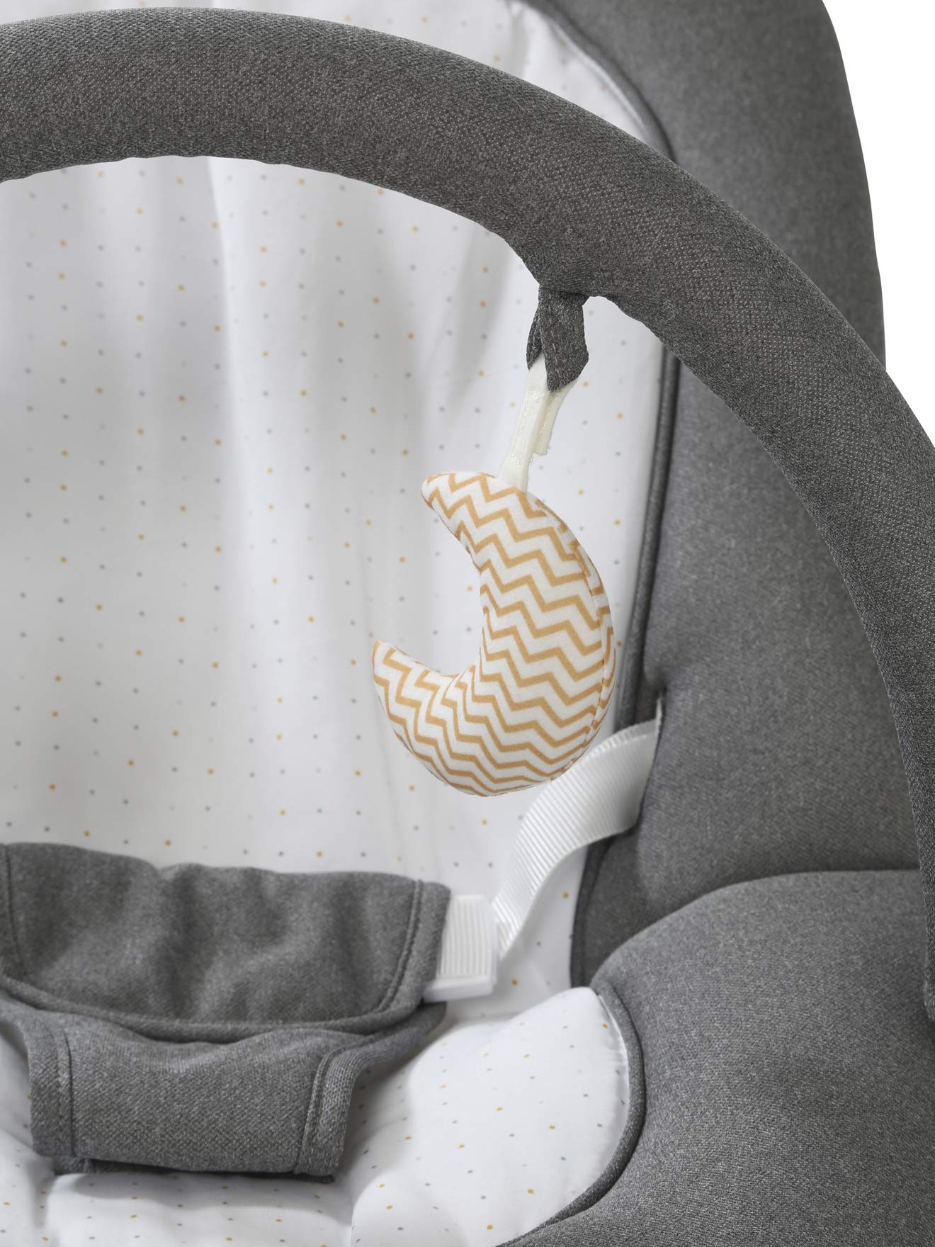 VERTBAUDET Babywippe mit Spielbogen BABYDREAM grau/weiß ONE SIZE