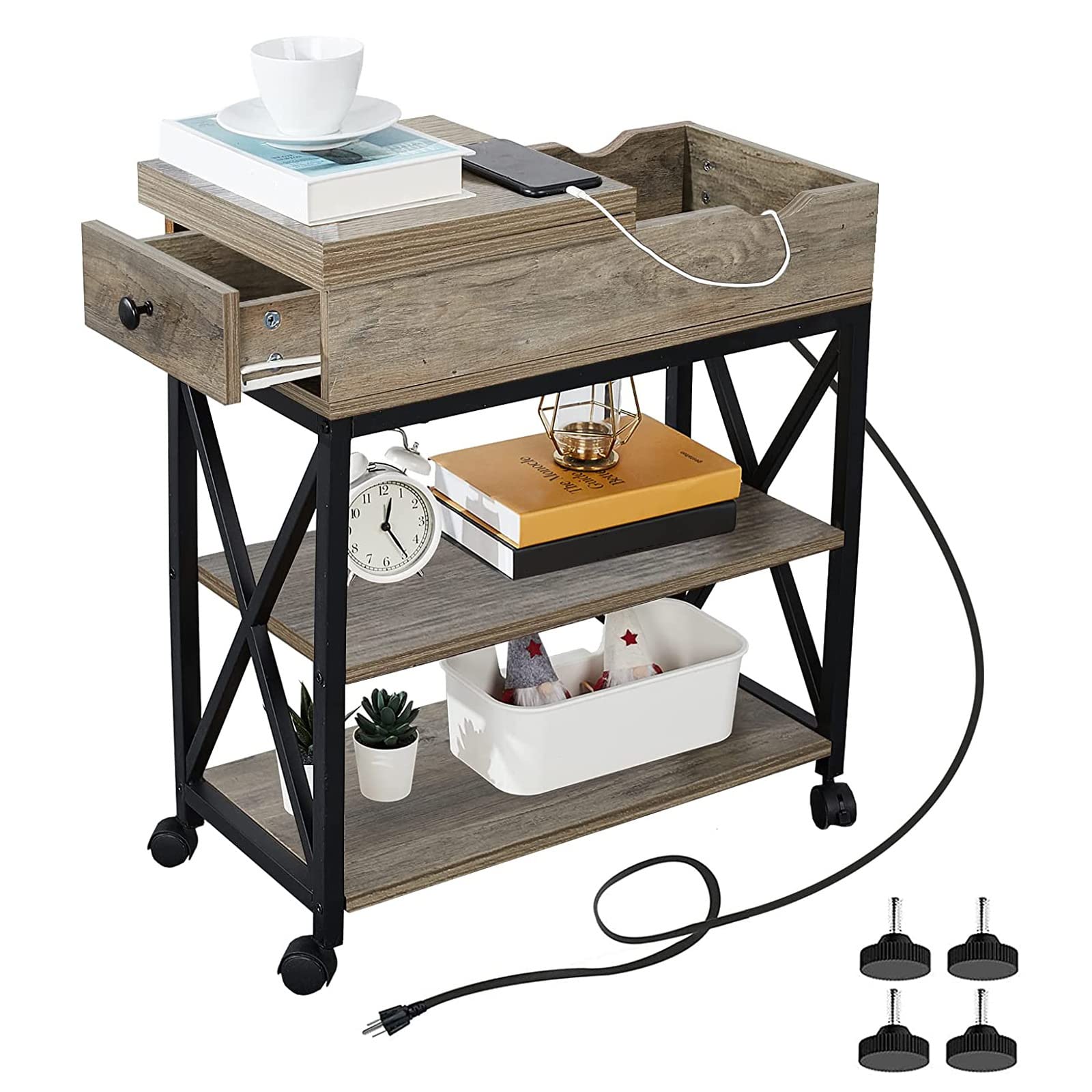 Photo 1 of *SEE NOTES* End Table with Charging Station