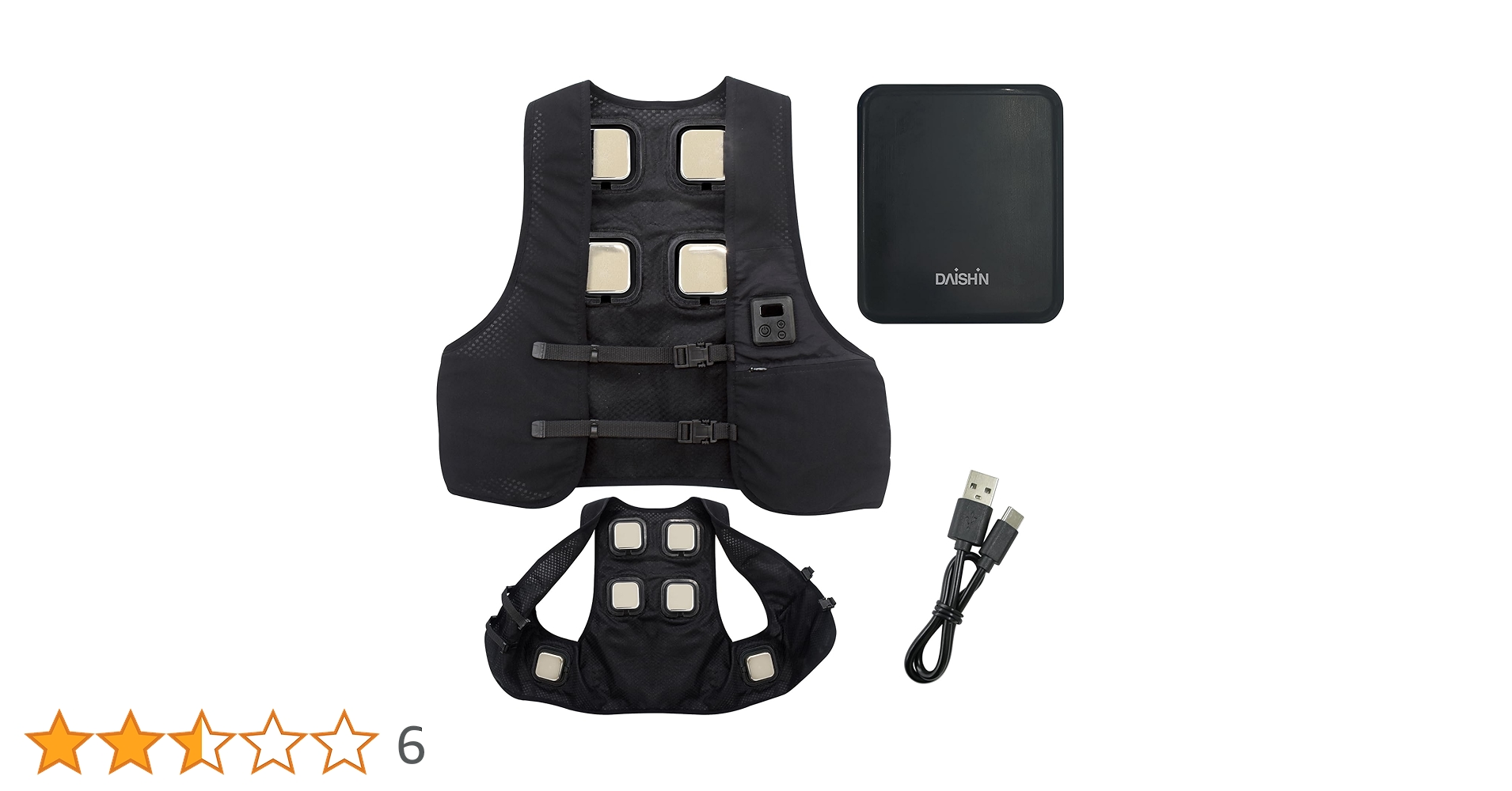 Amazon | [DAISHIN] 2024 年 冷暖切替えベスト ULTRA フリーサイズ