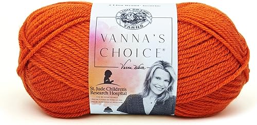 Vista 20 de Lion Brand Yarn - Ovillo de lana Vanna's Choice, color cebada, 1 madeja