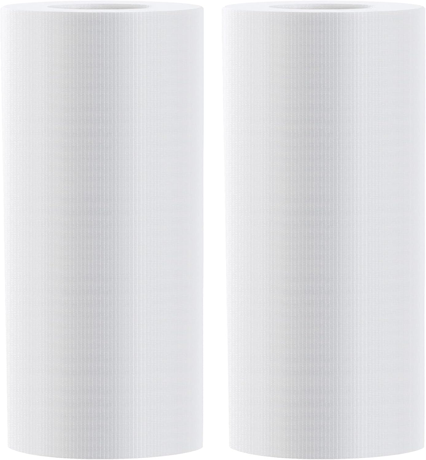 (2 Pack / 8 in x 50 yd Roll) Water Soluble Stabilizer for Embroidery Topping Film, Seneme 35um Clear Embroidery Stabilizers - Wash Away Embroidery Stabilizer for Machine Embroidery Stabilizer