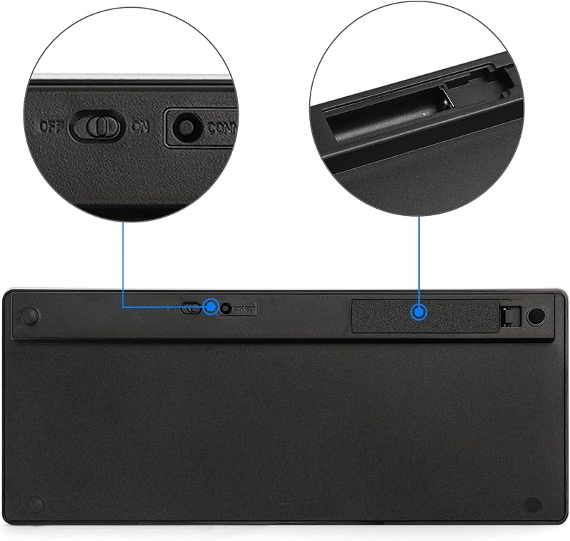 JADEMALL Bluetooth Billentyűzet Tablethez Vezeték Nélküli