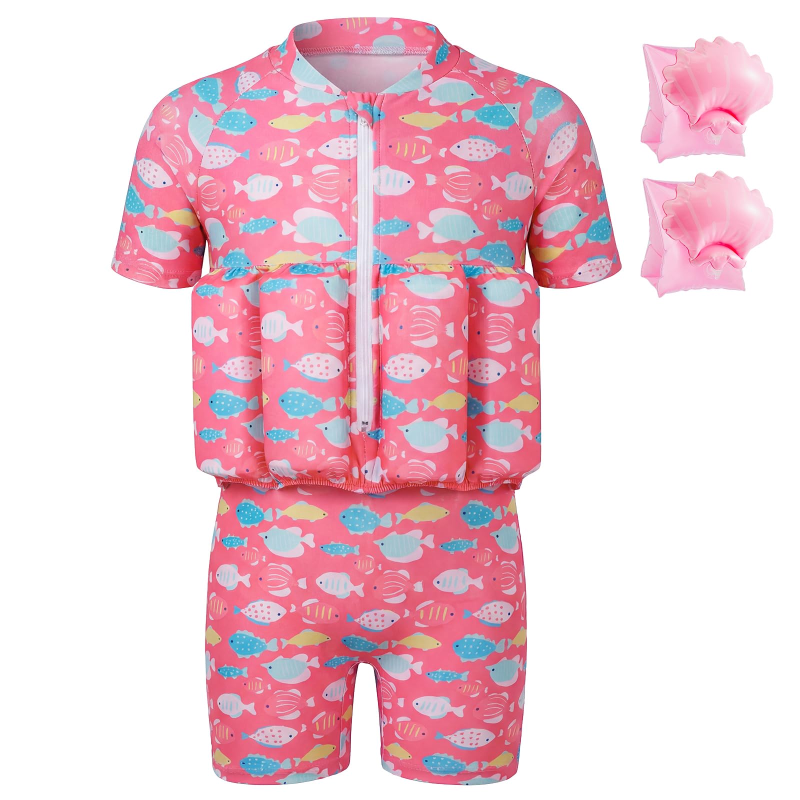 Summshall Badeanzug Baby Mädchen Jungen mit Floatation Kleinkind Schwimmtraining Hilfe Schwimmende Badeanzug EIN Stück Schwimmern Badeanzüge