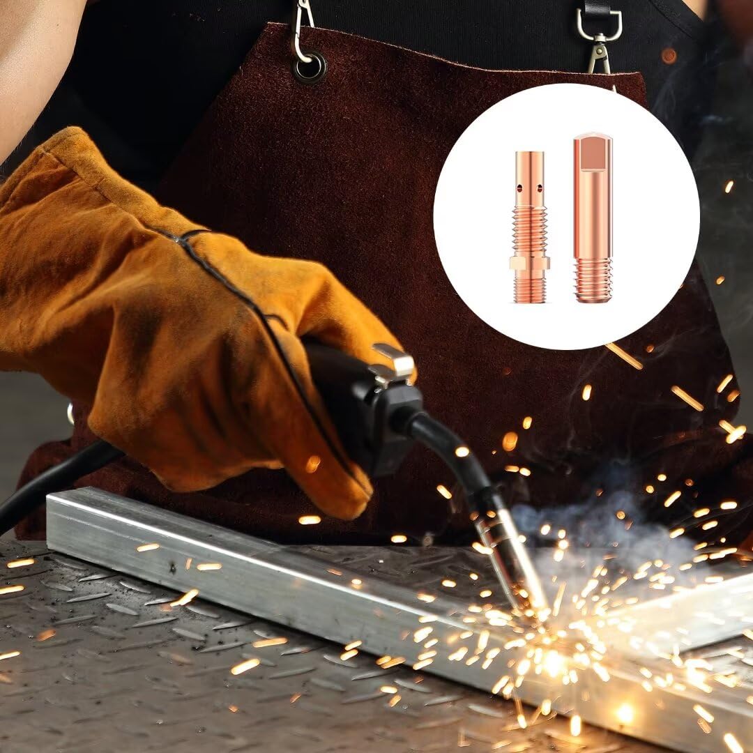 Lincoln Magnum Accessories MIG Welding Torch Accessory Kit For Lincoln  Magnum 100L - 0.030 Tips, Nozzles & Diffusers Fajita Skillet Set With  Wooden Base