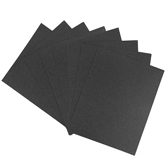 8 Pcs Non-Asbestos Gasket Material Sheets 15" x 11.8", Multi-Thickness 0.8mm, 1mm, Gasket Making Paper, High Temperature Material for DIY Engine Repair for for Small Engine Sealing