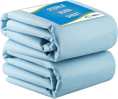 Primacare BD-3151 Hoja de quemaduras estéril para alivio de quemaduras, manta de primeros auxilios para relajación instantánea de quemaduras