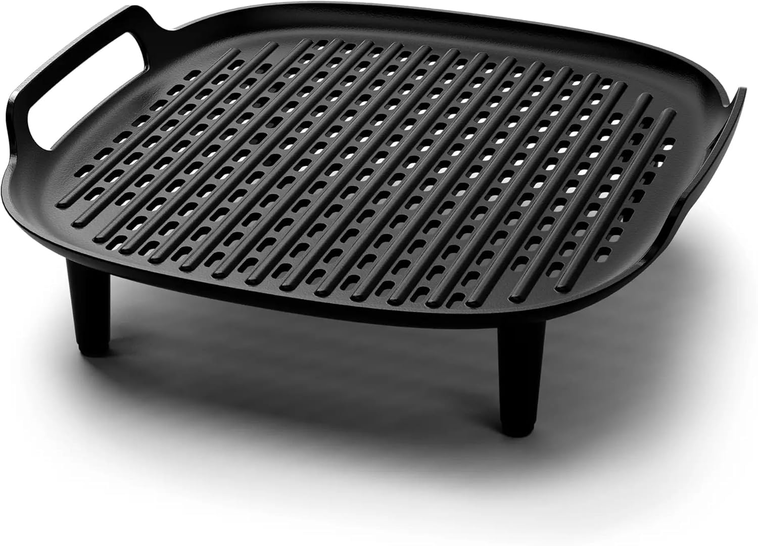 Philips Airfryer XXL zestaw akcesoriów do grilla nieprzywierająca płyta grillowa dwuwarstwowa akcesoria 6 szaszłyków do zmywarki do naczyń, aplikacja receptur HomeID czarny (HD9959/00