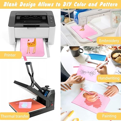 Miniatura 6 de Sinzip 10 bolsas de maquillaje de lona de algodón con parte inferior y correa, bolsa de cosméticos multiusos con cremallera, bolsa de aseo de viaje,