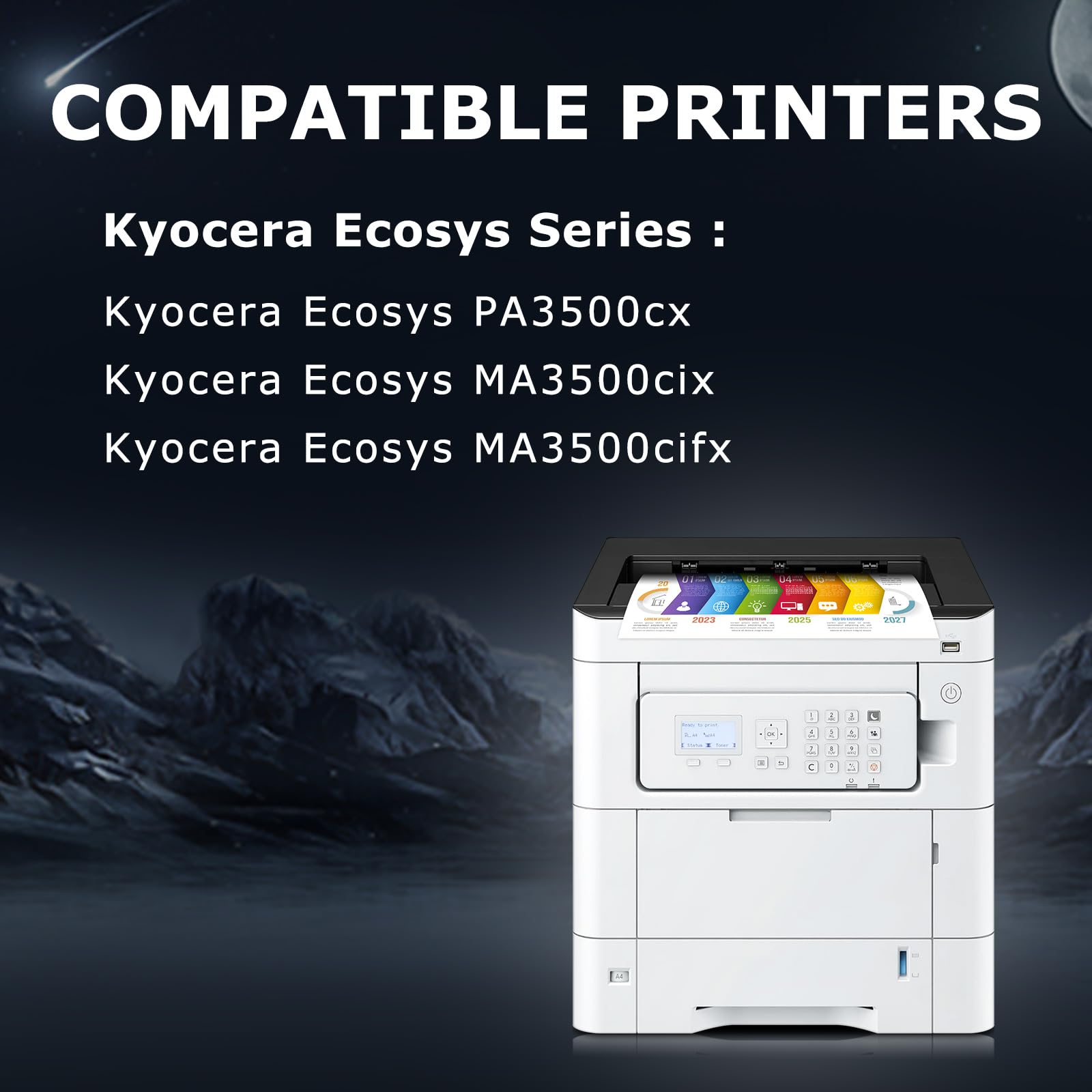 DOUBLE D TK-5370 Toner per Kyocera TK-5370 per Kyocera ecosys MA3500,PA3500