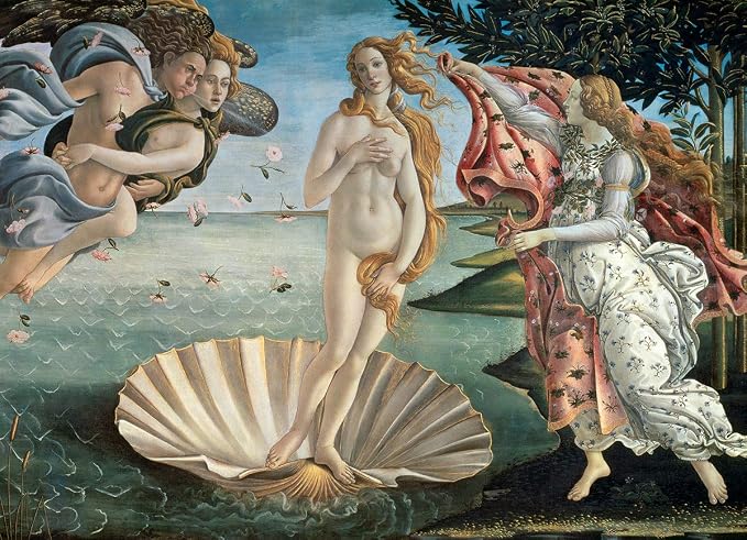 Rompecabezas EuroGraphics Nacimiento de Venus 1000 Piezas miniatura 2