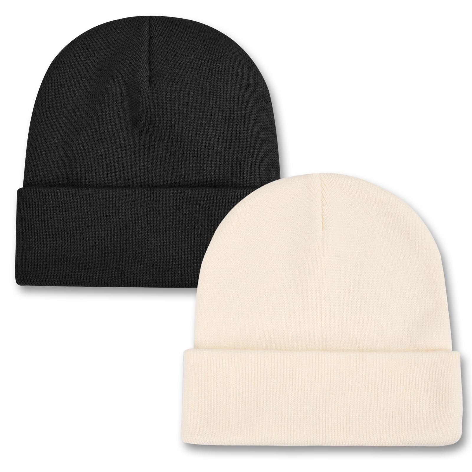 ZOORON Toddler Beanie Baby Beanies for Boys Girls Kids Winter Hats Children Knit Warm Caps 0-12years