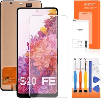 INCELL for Samsung Galaxy S20 FE 5G Screen Replacement S20 FE 5G LCD SM-G781B SM-G781U SM-G781V Screen Touch Digitizer Assembly Kits+Installation VideoNo Fingerprint Function