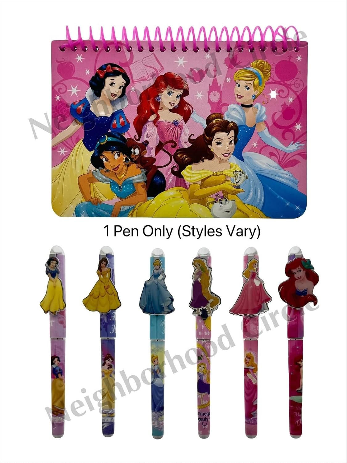 Princess Autograph Book, with ball point pen