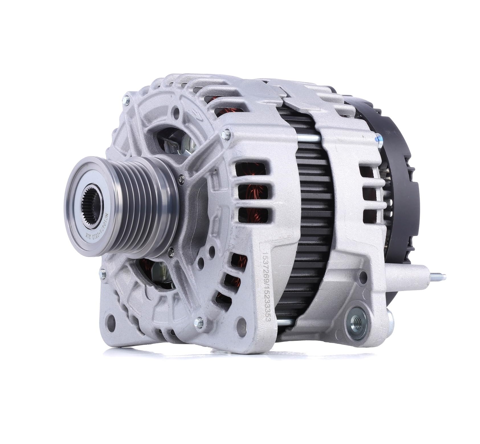 RIDEX 4G0875 Alternador con regulador incorporado Compatible con VW Golf VII Hatchback 5G1, BQ1, BE1, BE2