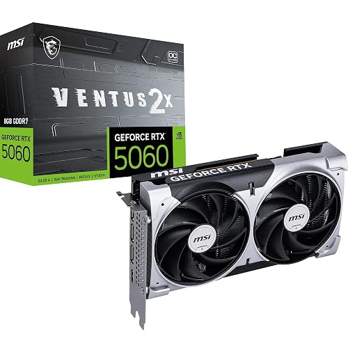 MSI GeForce RTX 5060 VENTUS 2X OC Graphics Card
